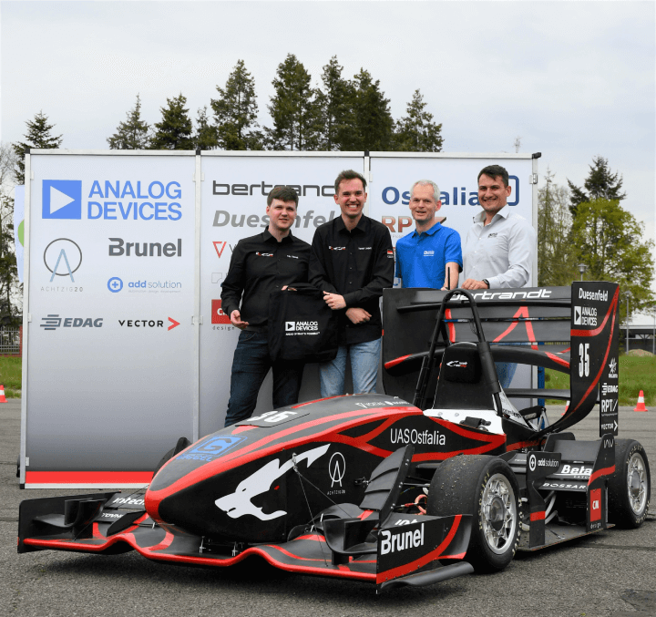Team wob-racing proudly presented the WR17, its new race car for the Formula Student 2023 Season, during an event at Hammerstein Park in Wesendorf, Germany
